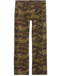 Pleasures - Camo Flare Jeans "Camo" P25W027- - Lyst
