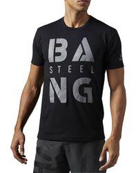 Reebok - Crossfit Bang Steel T-Shirt Ba2573" - Lyst