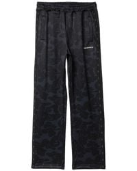 A Bathing Ape - Solid Camo Bathing Ape Logo Relaxed Fit Sweat Pants 001Ptk701302Mblk" - Lyst