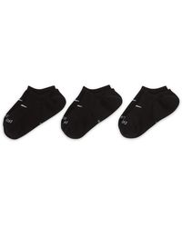 Nike - Everyday Plus Cushioned Training Footie Socks - (3 Pairs) Dh5463 904" - Lyst