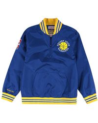 Mitchell & Ness - Nba Golden State Warriors Hardwood Warmup Pullover Jacket 6359A3101Agswih" - Lyst