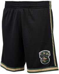 Mitchell & Ness - Nba Straight Fire Camo Swingman Shorts "1991 New York Knicks - Lyst