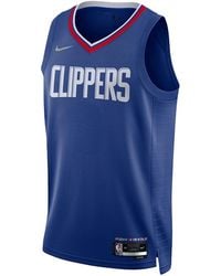 Nike - La Clippers 21/22 Diamond Icon Edition Nba Swingman Jersey "Royal" Dn2617 495" - Lyst