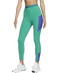 Nike - Dri-Fit High Rise 7/8 Length Tight Fit Leggings "Neptune/Lapis" Dq5588 370" - Lyst