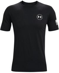 Under Armour - Freedom Back Lockup T-Shirt 1362052 001" - Lyst