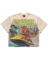 GODSPEED NEW YORK - Wave Runner Ss T-Shirt "Bone" Gs Wvrrnr Bone" - Lyst