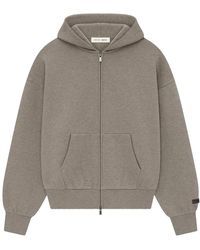 Fear Of God - Classic Fleece Zip Up Hoodie "Homestead Heather" 192As254781F" - Lyst