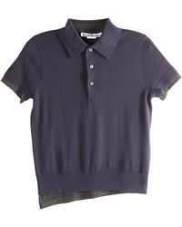 Acne Studios - Polo Knit Shirt Fn Wn Knit000967" - Lyst