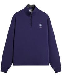 Kith - Bmw Nelson Quarter Zip "Techno" Khmg030028 599" - Lyst