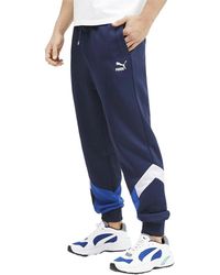 PUMA - Iconic Mcs Cuffed Track Pants "Peacoat" 595300 06" - Lyst