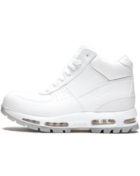 white nike boots goadome