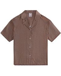 Kith - Elena Monogram Silk Camp Shirt Khw030292 210" - Lyst
