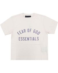 Fear Of God - Jersey Crewneck Ss T-Shirt "Shell" 125Bt244192F" - Lyst
