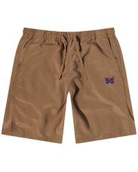 Needles - Basketball Shorts "Camel" Kp181 A Came" - Lyst