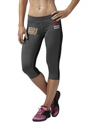 Reebok - Rcf Crossfit Games Chase Capri "Dark Heather Ai0504" - Lyst