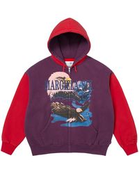 Supreme - Mm6 Maison Margiela Eagle Zip Up Hooded Sweatshirt "Ss26 - Lyst
