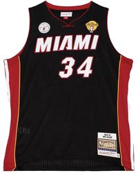 Mitchell & Ness - Road Finals Jersey "Nba Miami Heat 2012 Ray Allen" Ajy44943 Mhe12Ralblck" - Lyst