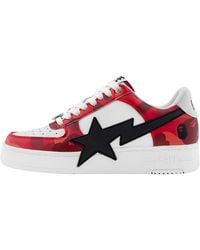 A Bathing Ape - Sta Low "Camo 1L30 191 308" - Lyst