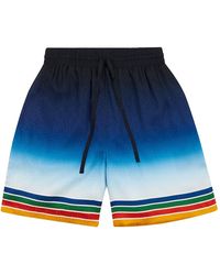CASABLANCA - Studio De Musique Silk Short Multi" Mf23 Tr 012 12" - Lyst