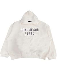 Fear Of God - Fleece Hoodie "Shell" 192Bt246252F" - Lyst