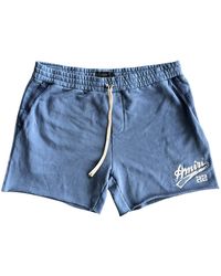 Amiri - 22 Logo Shorts & Ss23Mjg008 369" - Lyst