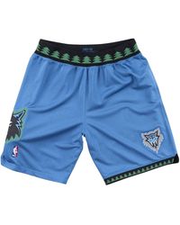 Mitchell & Ness - Authentic Road Shorts Timberwolves 03-04 Ashrgs18486 Mtiroya03" - Lyst