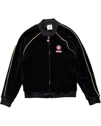 CASABLANCA - Velour Track Jacket Aw25 Jtp 421 01" - Lyst