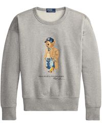 Polo Ralph Lauren - Nyc Heritage Bear Crewneck Sweater 710B27080001" - Lyst
