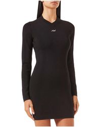 Kith - Celyn Knit Racer Mini Dress Khw080036 001" - Lyst