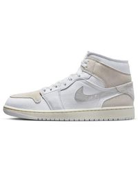 Nike - Air 1 Mid Se Craft "tech Grey" Shoes - Lyst