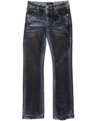 Purple Brand - Dirty Coated Flare Jeans P004 Dcdb423" - Lyst