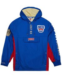 Mitchell & Ness - Team Og 2.0 Anorak Windbreaker Vintage Logo "Nba Nets" Ojpo7093 Njnyyppproya" - Lyst