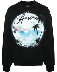Amiri - Paradise Airbrush Oversized Sweatshirt Amjycw1032 001" - Lyst