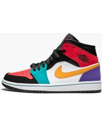 Nike - Air 1 Mid "multicolor" Shoes - Lyst