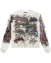 HELLSTAR - Graffiti L/S T-Shirt Hsr045" - Lyst