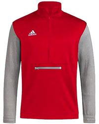 adidas - Ulm Warhawks Quarter-Zip Jacket "Team Medium Heather Hi3134" - Lyst