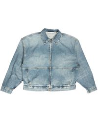 Fear Of God - Denim Trucker Jacket "Classic" 202Sp254270F" - Lyst