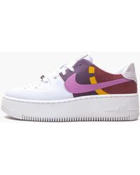 nike air force 1 sage lila