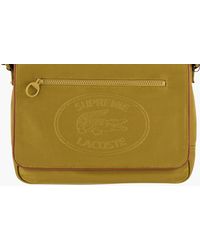 Supreme X Lacoste Messenger Bag in Black | Lyst Supreme X Lacoste Messenger Bag in Black | Lyst