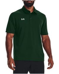 Under Armour - Tech Team Polo Shirt "Forest 1370399 301" - Lyst