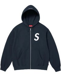 Supreme - S Logo Zip Up Hooded Sweatshirt "Fw25 - Lyst