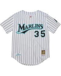 Mitchell & Ness - Mlb Dontrelle Willis Home World Series Jersey "2003 Florida Marlins – Ajy15338 Fma03Dwswhbk" - Lyst