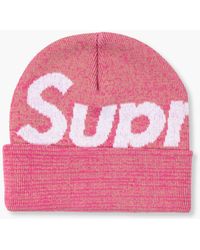 Supreme - Big Logo Beanie "Fw 21" - Lyst