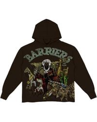 Barriers - Mansa Musa Portrait Logo Hooded Sweatshirt "Dark Multi" Bar76" - Lyst