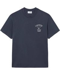Lacoste - Embroidery Accent Cotton Jersey T-Shirt "Dark" Th9784 51 S5T" - Lyst