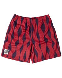 by Parra - Waved Mesh Shorts 55431" - Lyst