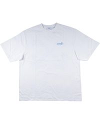 Off-White c/o Virgil Abloh - Paint Splatter Arrow Diag Skate Fit Tee 44Owos26T064 100" - Lyst
