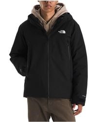 The North Face - Mtn Range Down Hooded Jacket "Tnf Tnf" Nf0A88Wdkx7" - Lyst