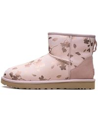 UGG - Classic Mini "Floral Foil Fleece Lined" 1118163 Slpn" - Lyst
