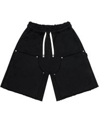 GODSPEED NEW YORK - Distressed Carpenter Flat Shorts Gs169" - Lyst